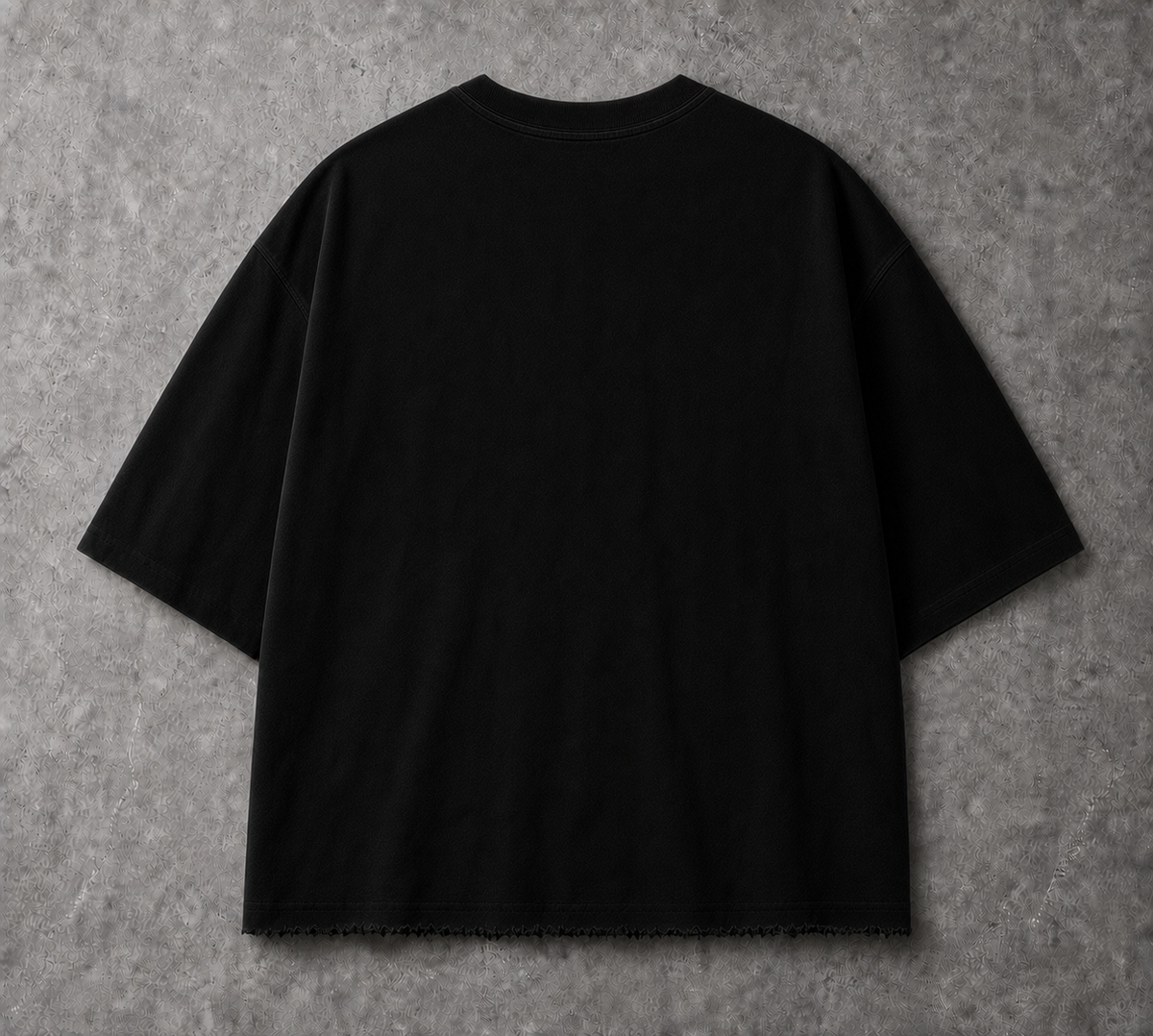 SAVAGE  Distressed Boxy Oversized Tee