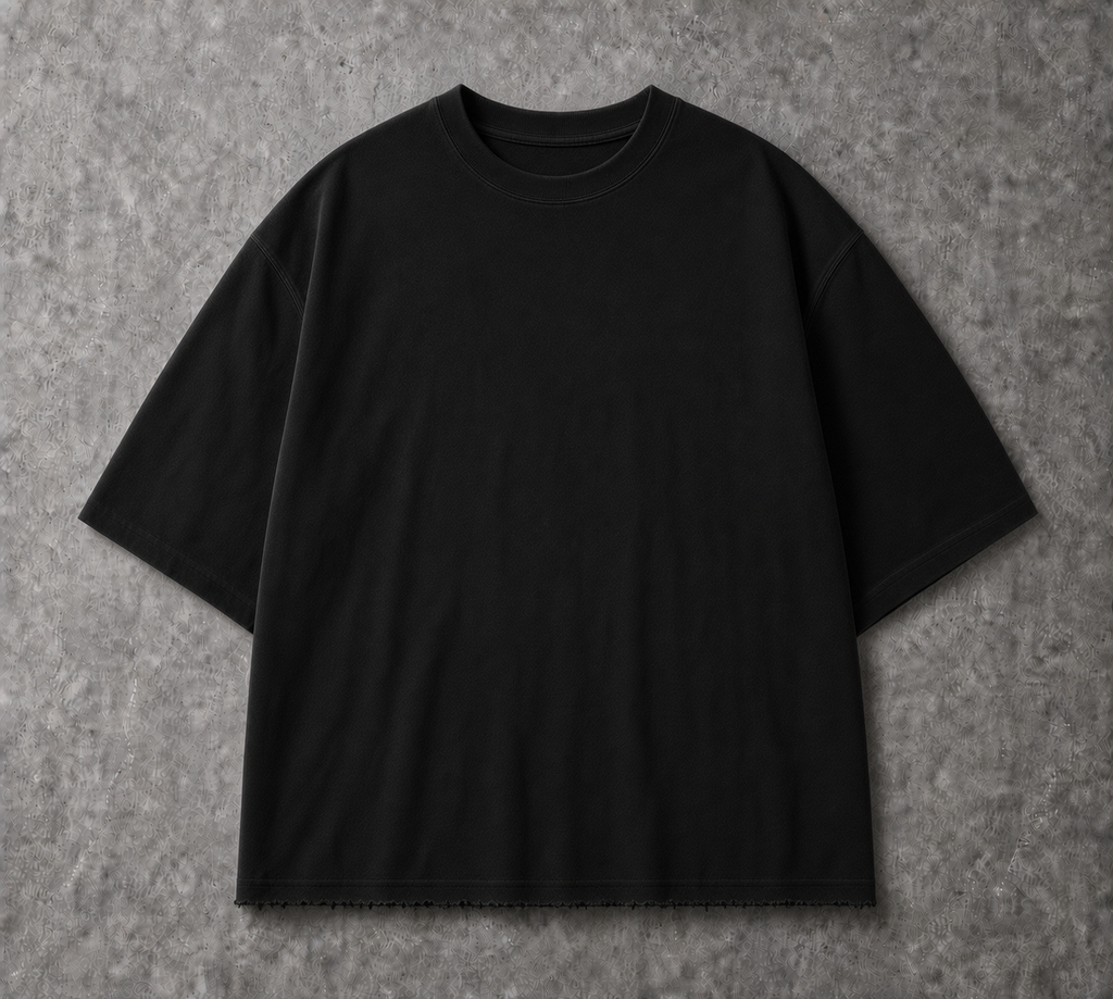 SORCERER KILLER  Distressed Boxy Oversized Tee