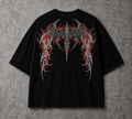 BLOODWING  Distressed Boxy Oversized Tee